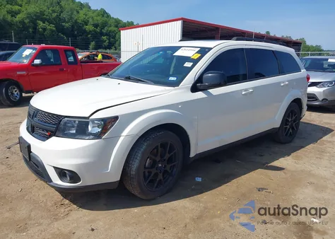 2018 Dodge Journey Gt из США, поврежденный, VIN 3C4PDCEG2JT310620